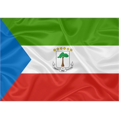 Guiné Equatorial - Tamanho: 1.12 x 1.60m